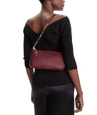 MICHAEL KORS EMPIRE Schultertasche aus Leder Maulbeere - Damentaschen - 5