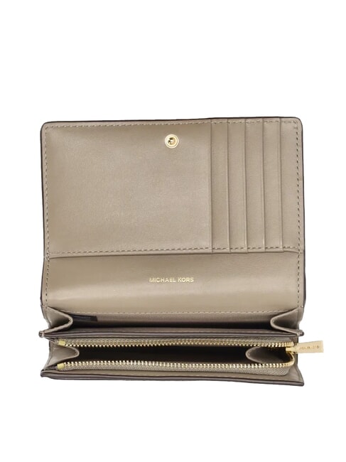 JET SET Mittelgro&szlig;e Ledergeldb&ouml;rse Birke - Brieftaschen Damen