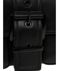 MICHAEL KORS COLBY Mittelgro&szlig;e Schultertasche aus Leder Schwarz - Damentaschen - 3