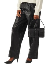 MICHAEL KORS COLBY Mittelgro&szlig;e Schultertasche aus Leder Schwarz - Damentaschen - 5