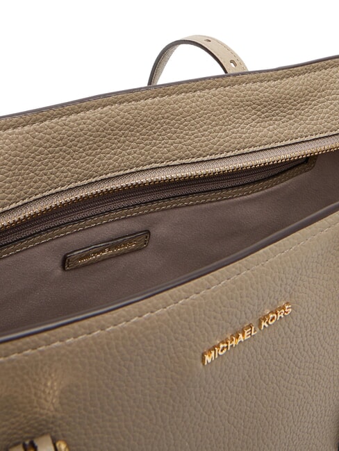 QUINN Einkaufstasche aus Leder Birke - Damentaschen