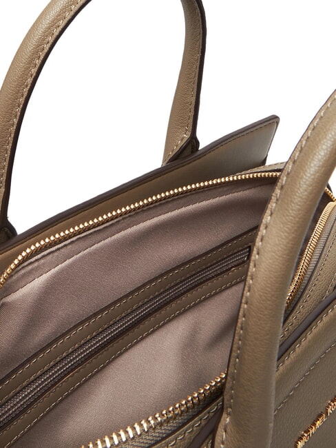 LAILA Lederhandtasche mit Schulterriemen Birke - Damentaschen