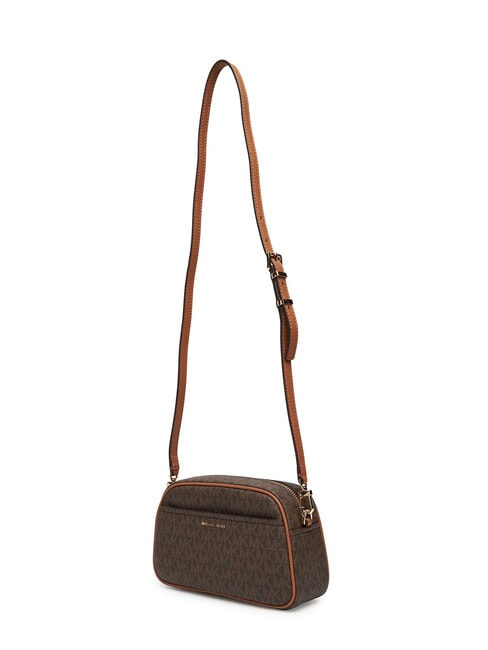 JET SET Kameratasche mit Allover-Print brn/acorn - Damentaschen