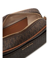 MICHAEL KORS JET SET Kameratasche mit Allover-Print brn/acorn - Damentaschen - 6