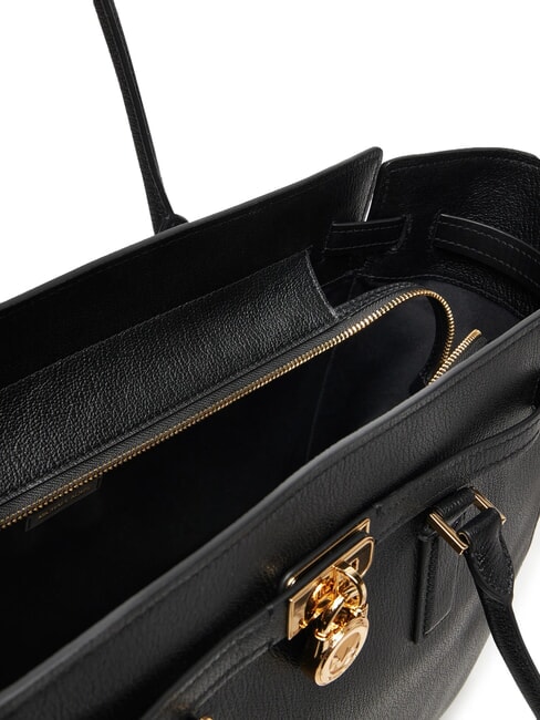 HAMILTON MODERNE Gro&szlig;e Ledertasche Schwarz - Damentaschen