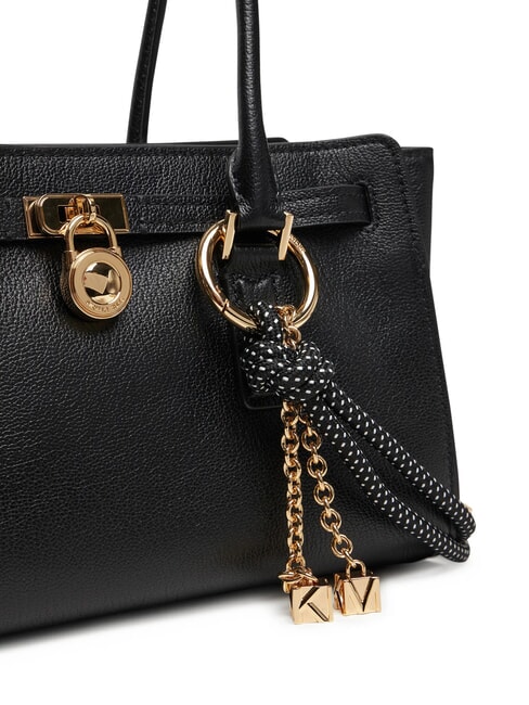 HAMILTON MODERNE Schultertasche aus Leder Schwarz - Damentaschen