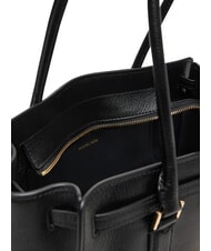 MICHAEL KORS HAMILTON MODERNE Schultertasche aus Leder Schwarz - Damentaschen - 5