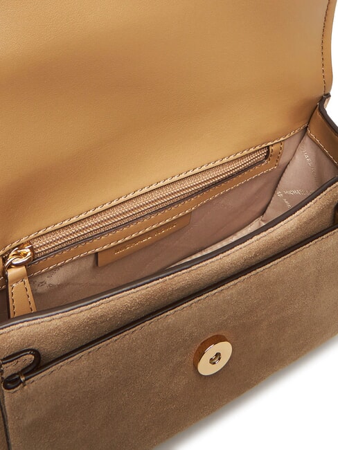 CLAIRE Wildleder-Schultertasche Schale - Damentaschen