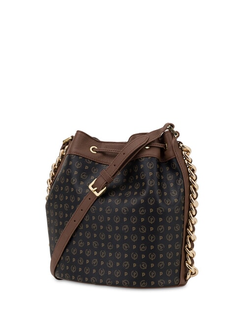 HERITAGE Schultertasche Schwarz Braun - Damentaschen