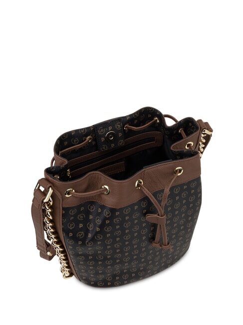 HERITAGE Schultertasche Schwarz Braun - Damentaschen