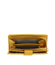 COCCINELLE METALLIC SOFT Geldb&ouml;rse aus strukturiertem Leder sonnig - Brieftaschen Damen - 3