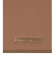 COCCINELLE METALLIC SOFT Kleine Geldb&ouml;rse aus Leder H&auml;ute - Brieftaschen Damen - 3
