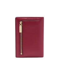 COCCINELLE METALLIC SOFT Passh&uuml;lle aus geh&auml;mmertem Leder Sangria - Reisezubeh&ouml;r - 4