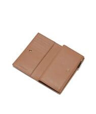 COCCINELLE METALLIC SOFT Mittelgro&szlig;e Brieftasche aus geh&auml;mmertem Leder H&auml;ute - Brieftaschen Damen - 2