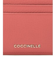 COCCINELLE METALLIC SOFT  Flaches Kartenetui aus Leder Topf - Brieftaschen Damen - 2