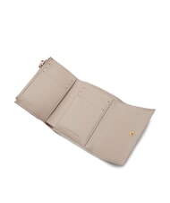 COCCINELLE METALLIC SOFT Kleine Geldb&ouml;rse aus strukturiertem Leder - Brieftaschen Damen