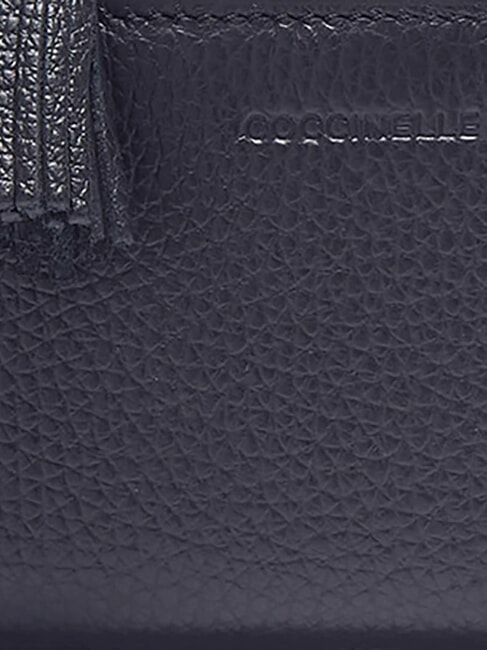 TASSEL Portemonnaie aus genarbtem Leder Mitternachtsblau - Brieftaschen Damen