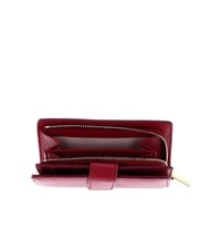 COCCINELLE METALLIC SOFT Geldb&ouml;rse aus strukturiertem Leder Sangria - Brieftaschen Damen - 3