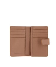 COCCINELLE METALLIC SOFT Geldb&ouml;rse aus strukturiertem Leder H&auml;ute - Brieftaschen Damen - 2