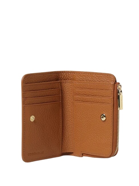 METALLIC SOFT Kleine Geldb&ouml;rse aus Leder CUIR - Brieftaschen Damen