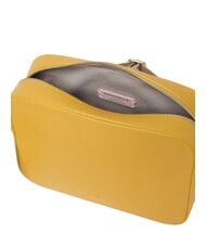 COCCINELLE TEBE Kleine Tasche aus strukturiertem Leder sonnig - Damentaschen - 4