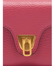 COCCINELLE BEAT SOFT Mini-Geldb&ouml;rse aus Leder Rosenholz - Brieftaschen Damen - 3