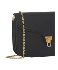 COCCINELLE BEAT SOFT Umh&auml;ngetasche aus Leder Schwarz - Damentaschen - 3