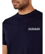 NAPAPIJRI S-DATI Baumwoll-T-Shirt blu marine - Herren-T-Shirts - 3