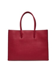 COCCINELLE MYRTHA MAXI LOG Einkaufstasche aus geh&auml;mmertem Leder Sangria - Damentaschen - 2