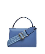 COCCINELLE ARLETTIS SIGNATURE Handtasche aus geh&auml;mmertem Leder Blau - Damentaschen - 2