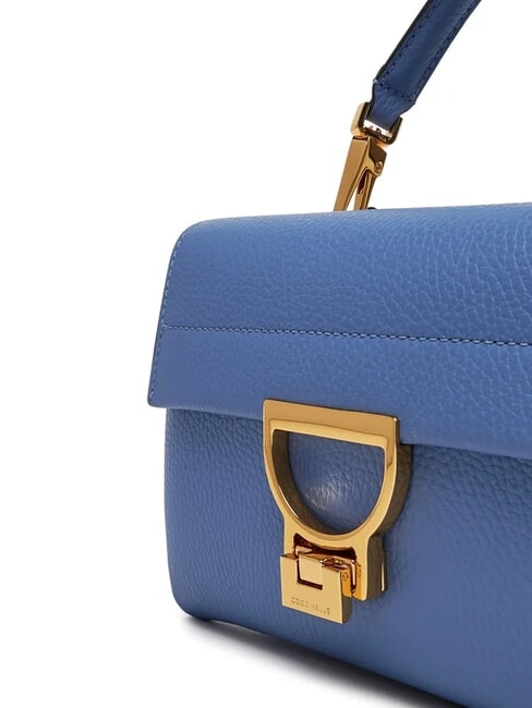 ARLETTIS Signature Mini-Handtasche mit Schultergurt Blau - Damentaschen