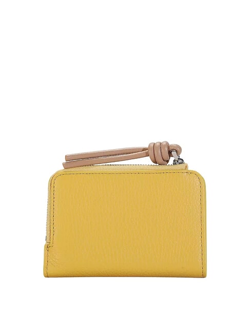 MYRTHA MAXI LOG Mittelgro&szlig;e Lederbrieftasche mit Rundum-Rei&szlig;verschluss Puder-Pi / Taupe - Brieftaschen Damen