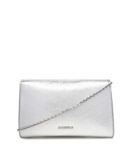 COCCINELLE MAGIE 2NITE SMOOTH Clutch aus Metallic-Leder SILBER - Damentaschen - 2