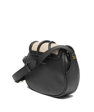 COCCINELLE CARMY CANVAS Schultertasche aus Leder und Canvas natur / schwarz - Damentaschen - 2