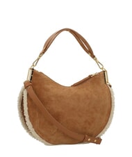 COCCINELLE SUNUP ECO SHEARLING Schultertasche mit Schultergurt Riff / Pfirsich - Damentaschen - 2