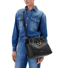 COCCINELLE ISABELA Lederbeutel Schwarz - Damentaschen - 5