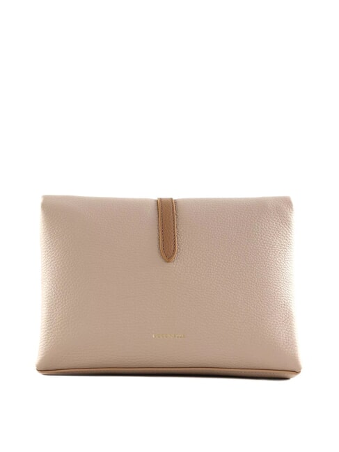 DORIAN BICOLOR Schultertasche aus Leder Rosetten/Haut - Damentaschen