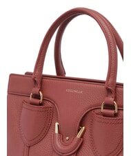 COCCINELLE YORK Lederhandtasche mit Schulterriemen Brandy - Damentaschen - 4