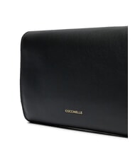 COCCINELLE MAGIE 2NITE Clutch aus Leder mit Ketten-Schulterriemen Schwarz - Damentaschen - 2