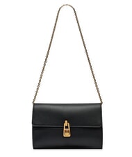 COCCINELLE CAMPIONARIO - MAGIE 2NITE Clutch aus Leder mit Ketten-Schulterriemen Schwarz - Damentaschen - 3
