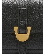 COCCINELLE CAMPUS Mittelgro&szlig;e Brieftasche aus geh&auml;mmertem Leder Schwarz - Brieftaschen Damen - 3