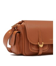 COCCINELLE CAMPUS Schultertasche aus geh&auml;mmertem Leder CUIR - Damentaschen - 3