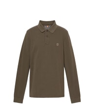 TIMBERLAND MILLERS RIVER Lang&auml;rmliges Poloshirt Grabblatt - Herren-Polo-Shirts/Herren-Polo-Shirt/Herrenpoloshirt/Herrenpoloshirts - 3
