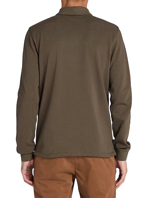 MILLERS RIVER Lang&auml;rmliges Poloshirt Grabblatt - Herren-Polo-Shirts/Herren-Polo-Shirt/Herrenpoloshirt/Herrenpoloshirts