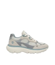 TIMBERLAND HAZEL LANE LOW  nat&uuml;rliches Netzgewebe in Hellblau - Damenschuhe - 2