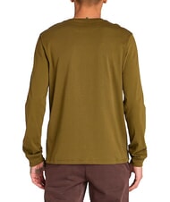 TIMBERLAND LS DNSTN RV CREW Slim-Fit-Pullover dunkeloliv - Herren-T-Shirts - 2