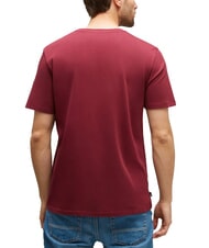 TIMBERLAND KBEC RIVER Kurzarm-T-Shirt Burgund - Herren-T-Shirts - 2