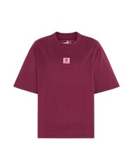 TIMBERLAND STACK LOGO  Baumwoll-T-Shirt Burgund - T-Shirts und Tops f&uuml;r Damen - 3