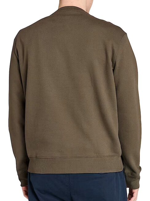 TREE LOGO Sweatshirt mit Rundhalsausschnitt Grabblatt - Sweatshirts Herren