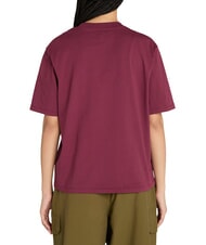 TIMBERLAND STACK LOGO  Baumwoll-T-Shirt Burgund - T-Shirts und Tops f&uuml;r Damen - 2